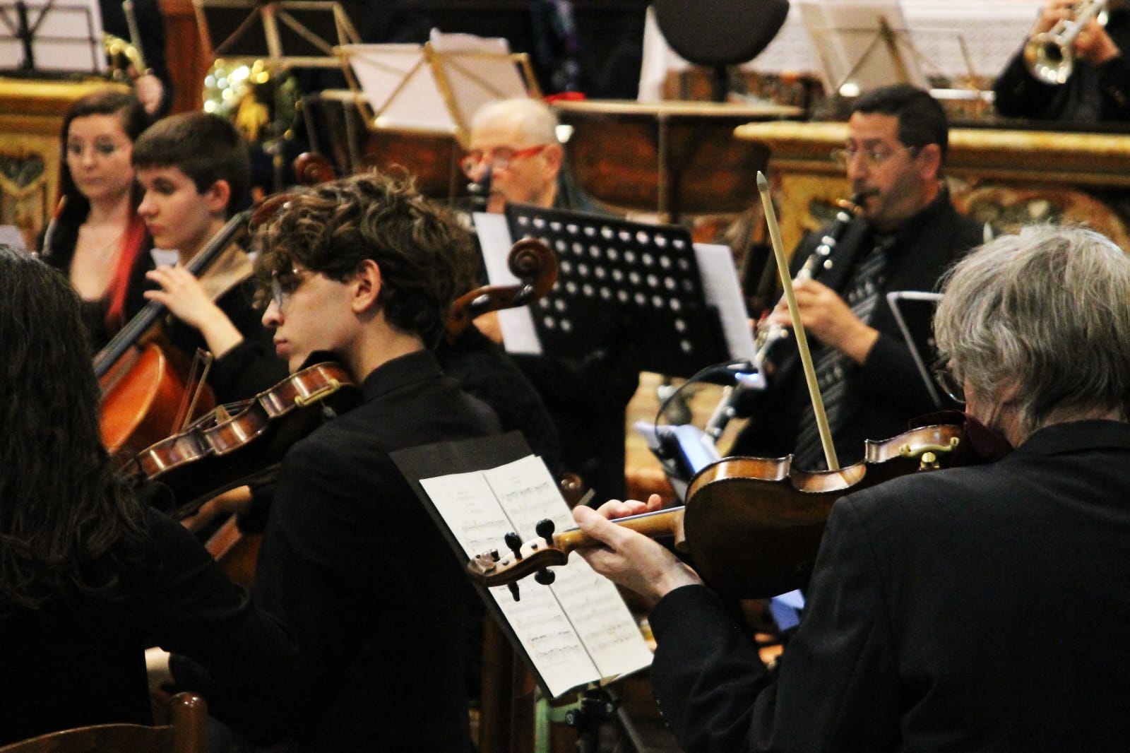 musicisti dell'orchestra
