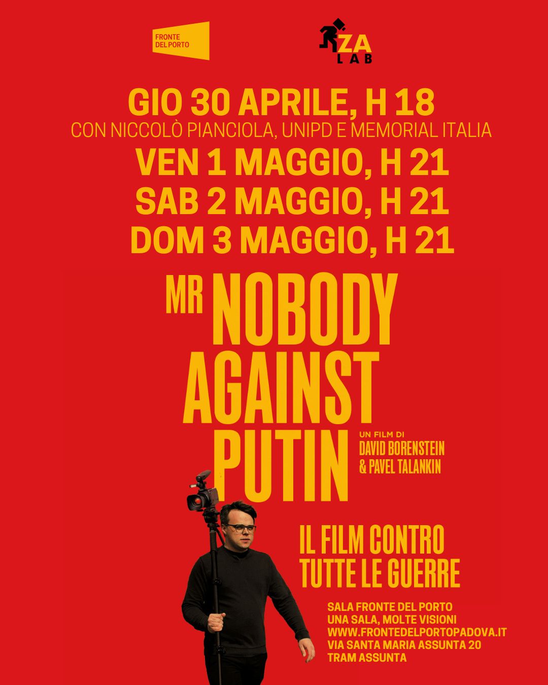 Mr Nobody against Putin film poster