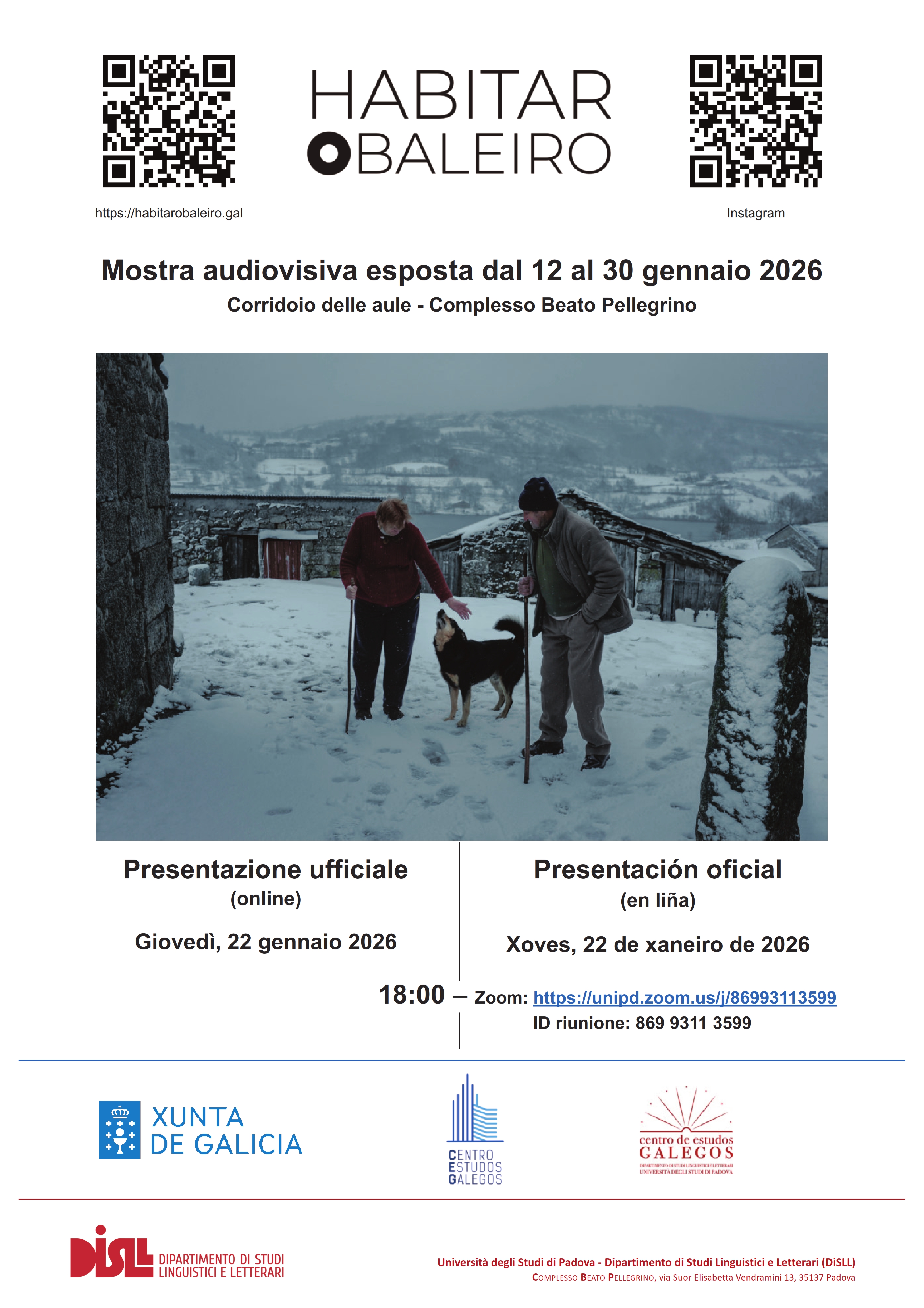 Locandina Habitar o baleiro