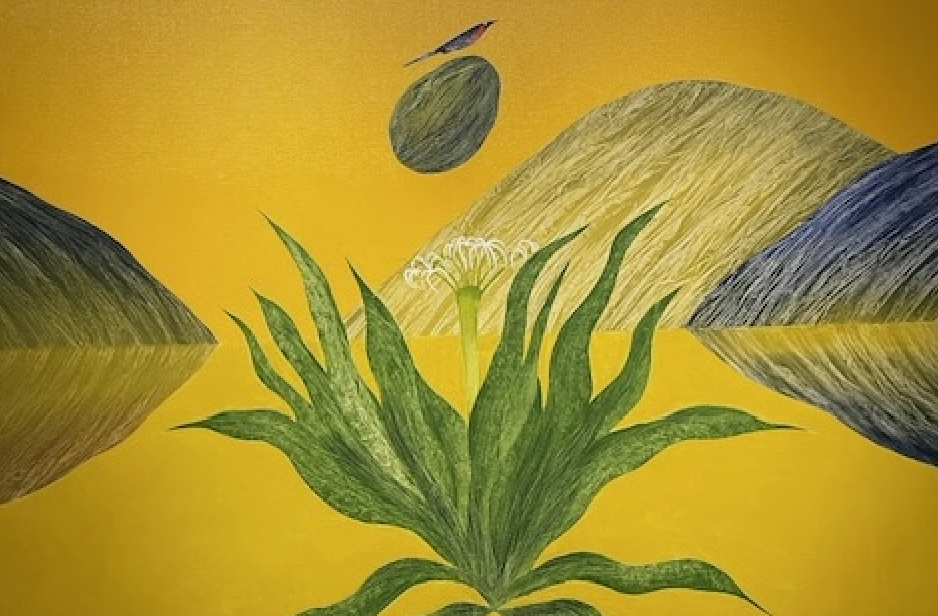 yellow painting